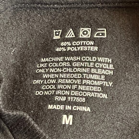 Hybrid Promotions LET'S GET NUTS Ugly Christmas Sweatshirt Size M NWOT - Picture 4 of 4